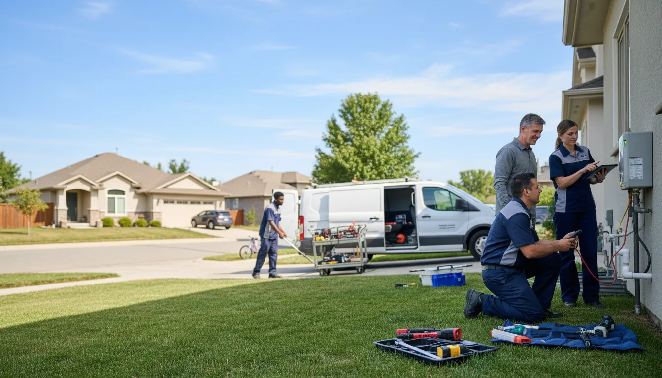 Tankless water heater service in Brookfield, WI